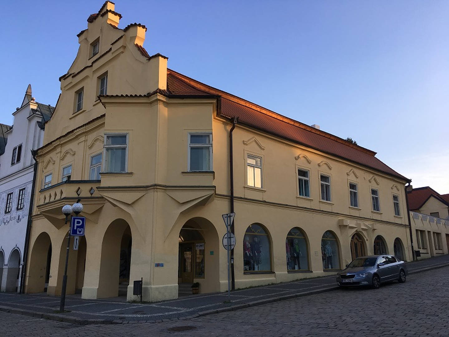 Prodejna no LIMIT fashion Pelhřimov - exteriér